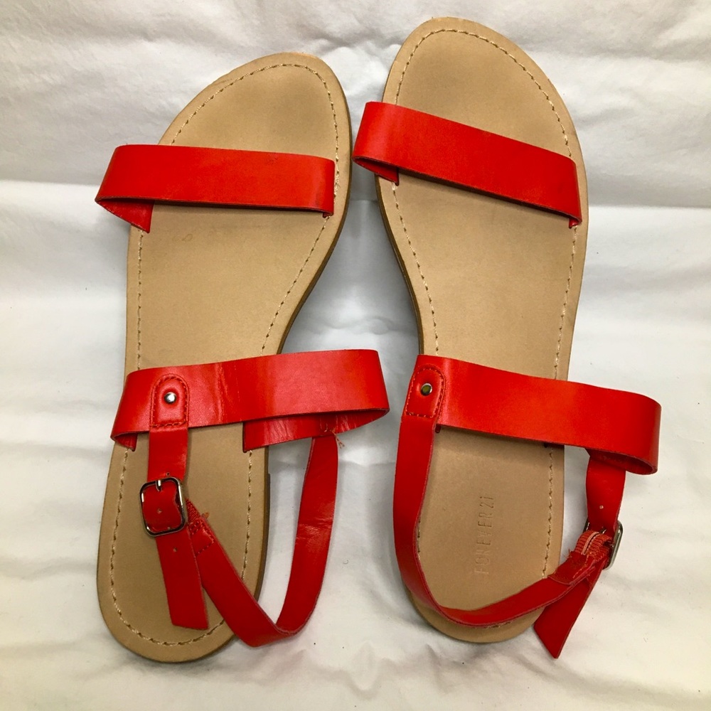 Two strap summer sandals